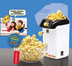 Beztłuszczowe urządzenie do popcornu Mr. Popic