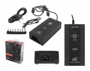 Zasilacz uniwersalny do laptopa,100W,12V/230V LTC