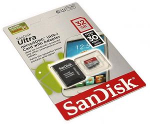 Pamięć ScanDisk microSD-HC ULTRA 32GB CLASS-10