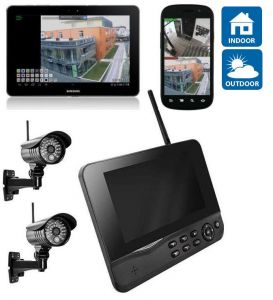 Zestaw kamer MT Vision HS-210 IP LCD 7\ 2xKam WiFi