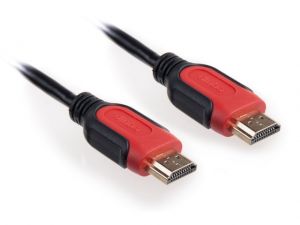 Kabel HDMI-HDMI 1,0mb EQUIP v1.4 Pozł.Wtyki -10szt