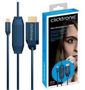 kabel Mini DP (Display Port)- HDMI CLICKTRONIC 3m