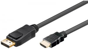 kabel HDMI - Display Port Warsztatowski Gold - 5m
