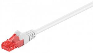 Kabel LAN Patchcord CAT 6 U/UTP biały 20m