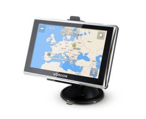 Nawigacja GPS VORDON 5\ V2 Mapy Europa, 4GB, FM