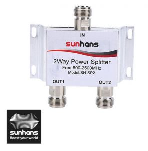 Splitter Sunhans SH-SP2 2WAY GSM/3G/4G 800-2500MHZ