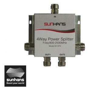 Splitter Sunhans SH-SP4 4WAY GSM/3G/4G 800-2500MHZ