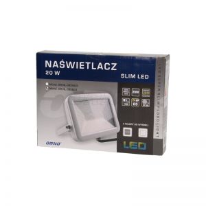 Naświetlacz SLIMLED 20W IP65 biały zimny NL-380WL5