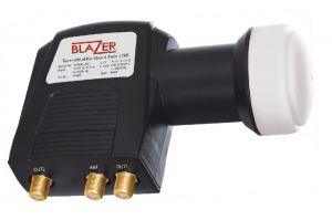 LNB Blazer T2 Twin 0,1 dB + Terrestrial