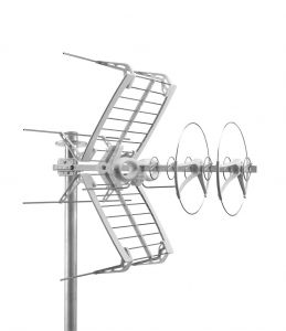 Fracarro Sigma Combo HD - Antena VHF/UHF, 16/9 dB