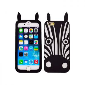 Nakładka Animal 3D Zebra do iPhone 5/5S czarna