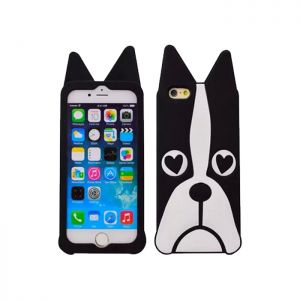 Nakładka Animal 3D Dog do iPhone 6/6S czarna