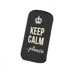 Pokrowiec Flexi XXL (Galaxy S3/S4) Keep Calm Pleas