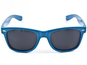 Okulary Wayfarer ciemne niebieskie