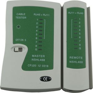 Tester kabli RJ45, RJ11