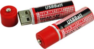 Bateria z wyjściem USB USBBatt 2szt blister