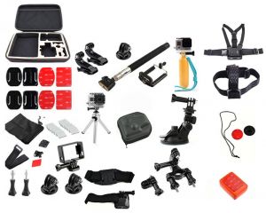 Zestaw części do GoPro ZDX-144 51 elementów